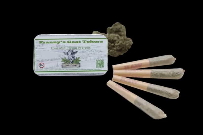 Franny's Goat Toker THCa Hemp Mini Pre-Rolls