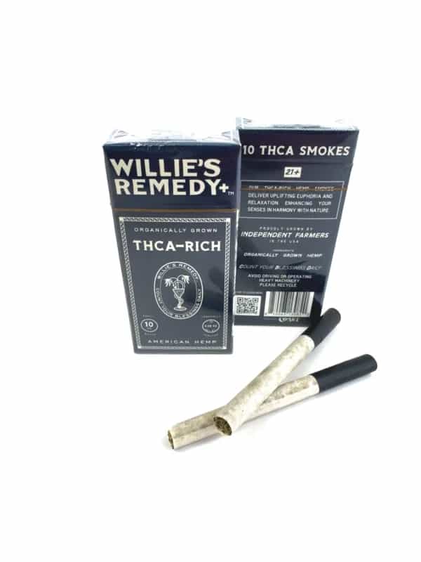 Franny’s Farmacy x Willie’s Remedy THCa Smokes