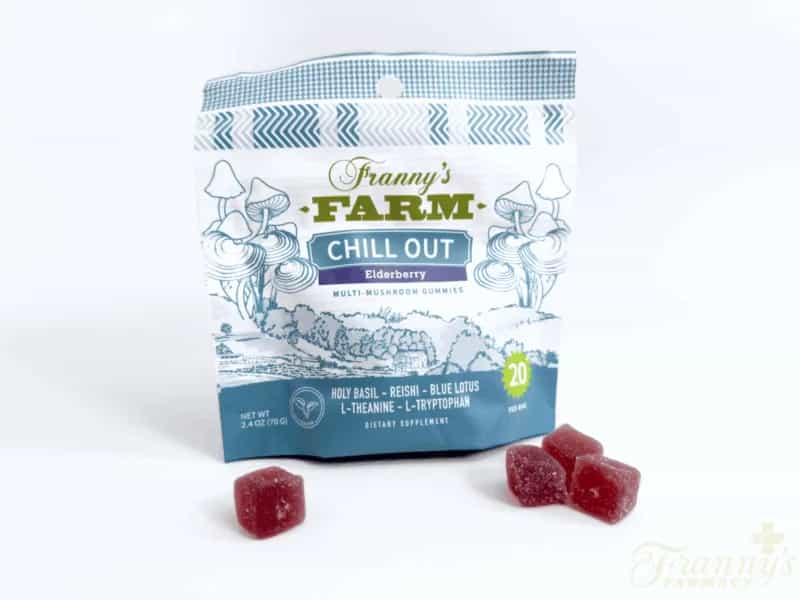 Franny's Chill Out Elderberry Multi-Mushroom Gummies