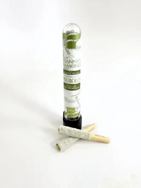 THCa Diamonds Pre-Rolls (2-Pack | Hybrid Strains) image 2