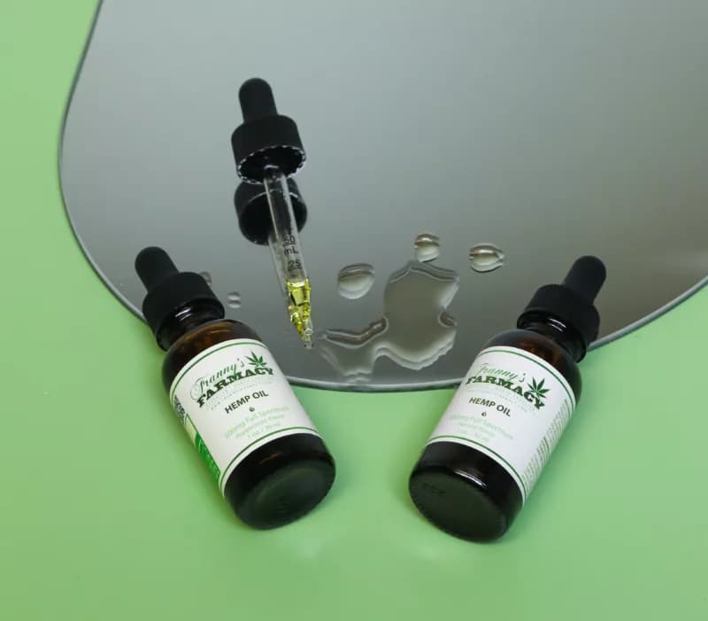 Full Spectrum Hemp Oil Tincture - Natural Flavor image 2