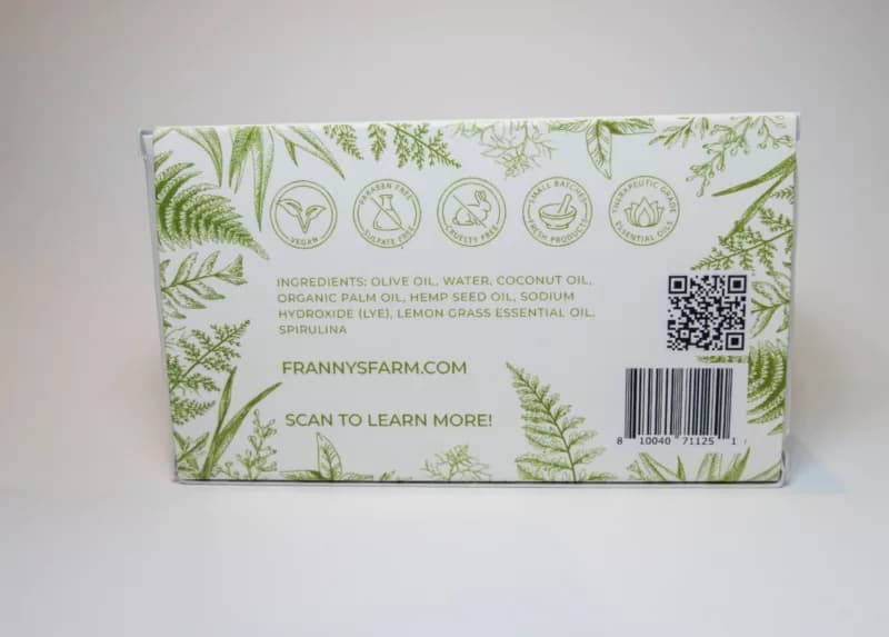 Franny's Farmacy Hemp Oil Soap- Zero THC image 6