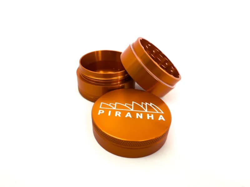 Piranha Grind-and-Store Aluminum Grinder | 3pc | 2" image 5