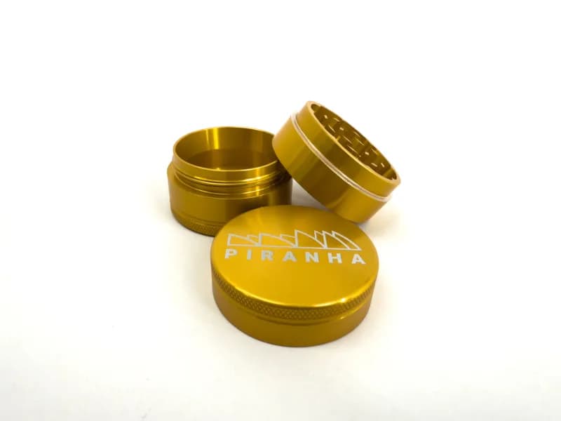 Piranha Grind-and-Store Aluminum Grinder | 3pc | 2" image 4