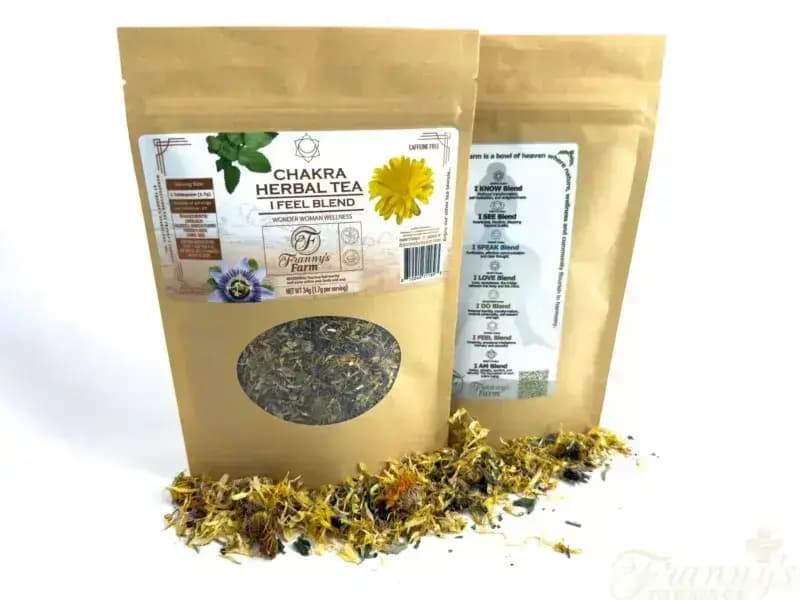 Franny's Farm Chakra Tea- "I FEEL" Wonder Woman Wellness image 5