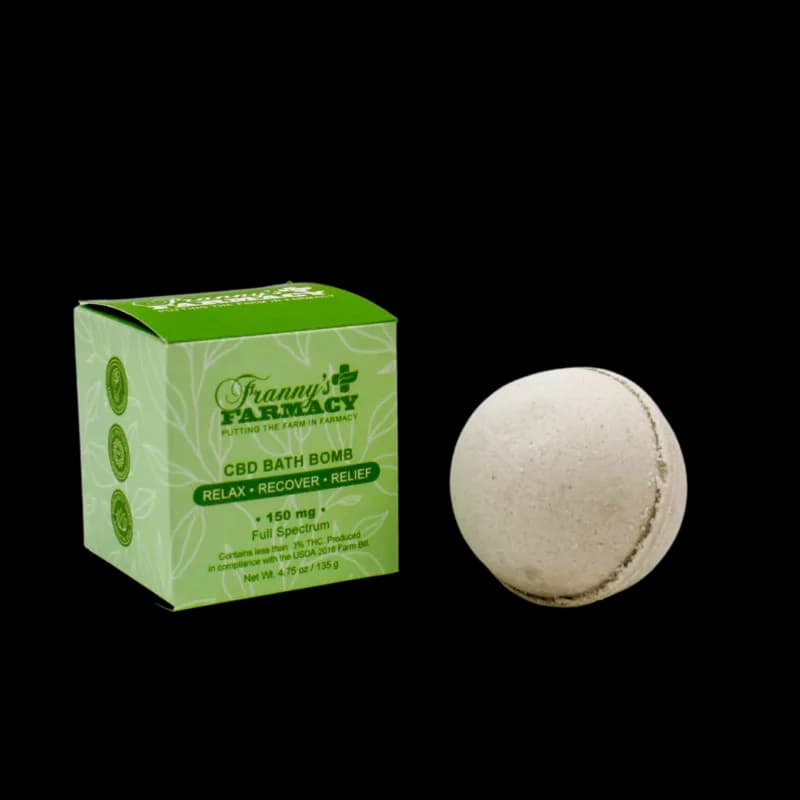 Relax and Recover Full Spectrum Hemp Bath Bomb (150mg) image 2