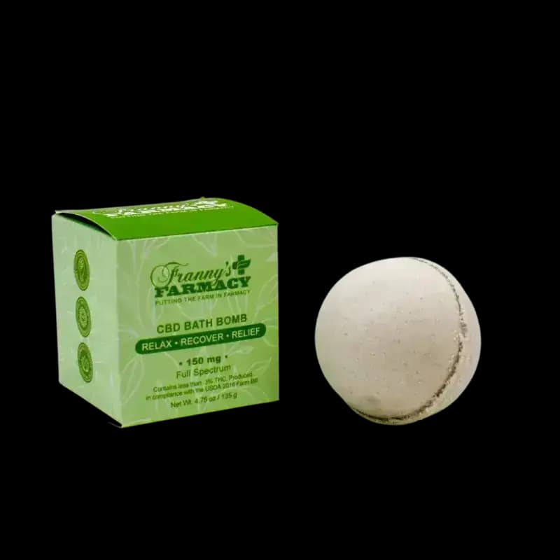Relax and Recover Full Spectrum Hemp Bath Bomb (150mg) image 2