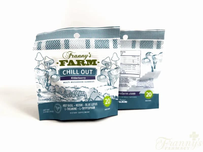 Franny's Chill Out Elderberry Multi-Mushroom Gummies image 2