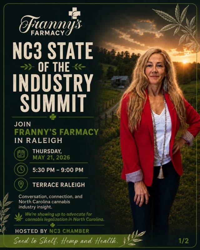 🌿 Honoring a Trailblazer: Franny Tacy, NC3 & the Future of Cannabis in North Carolina