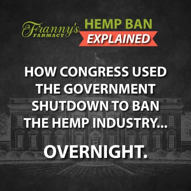 🚨 The Hemp Ban Is Real — And It’s Happening NOW