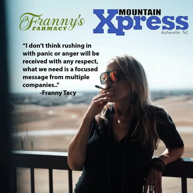 🚨 As Seen in the News: Franny Tacy Takes a Stand to Protect Hemp