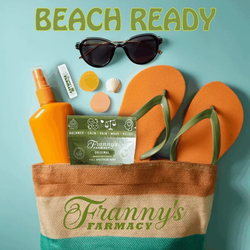 ☀️ Summer-Proof Your Stash with Franny’s No-Melt Gummies