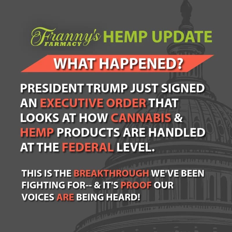 🚨 Executive Action on Hemp: A Win for the Industry, But the Fight Isn’t Over