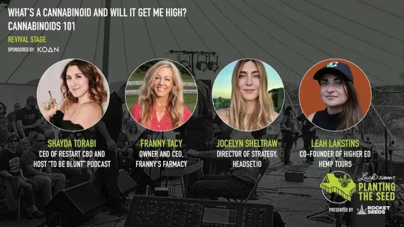 What’s a Cannabinoid and Will It Get Me High? Cannabinoids 101 – Luck Reunion Podcast