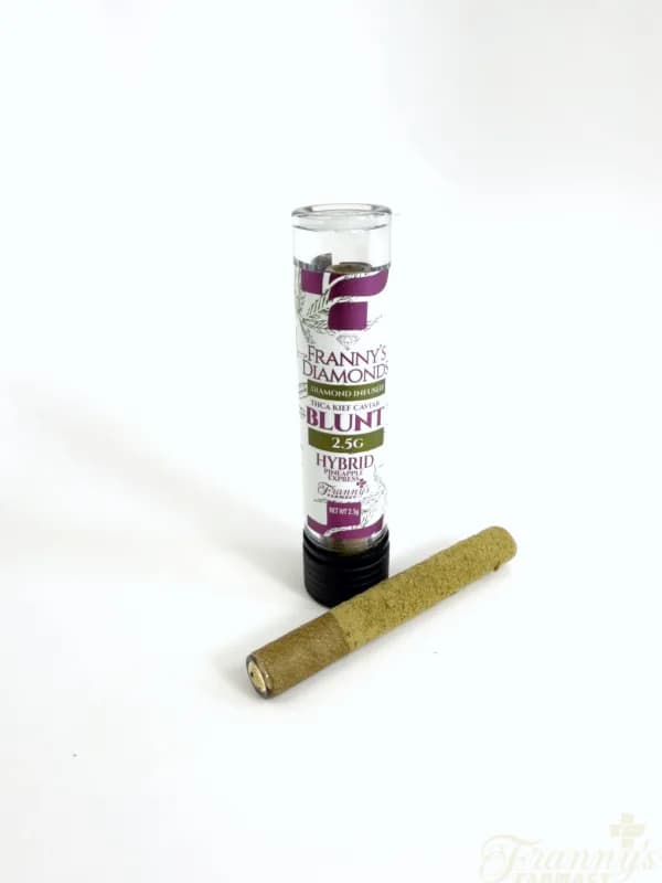 Franny’s Diamonds- Kief & Caviar Infused Blunt (2.5g) image 4