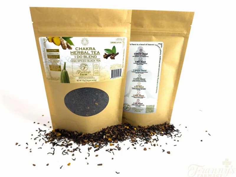 Franny's Farm Chakra Tea- "I DO" Golden Chai image 5