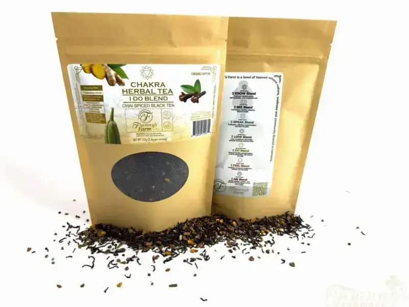 Franny's Farm Chakra Tea- "I DO" Golden Chai image 5