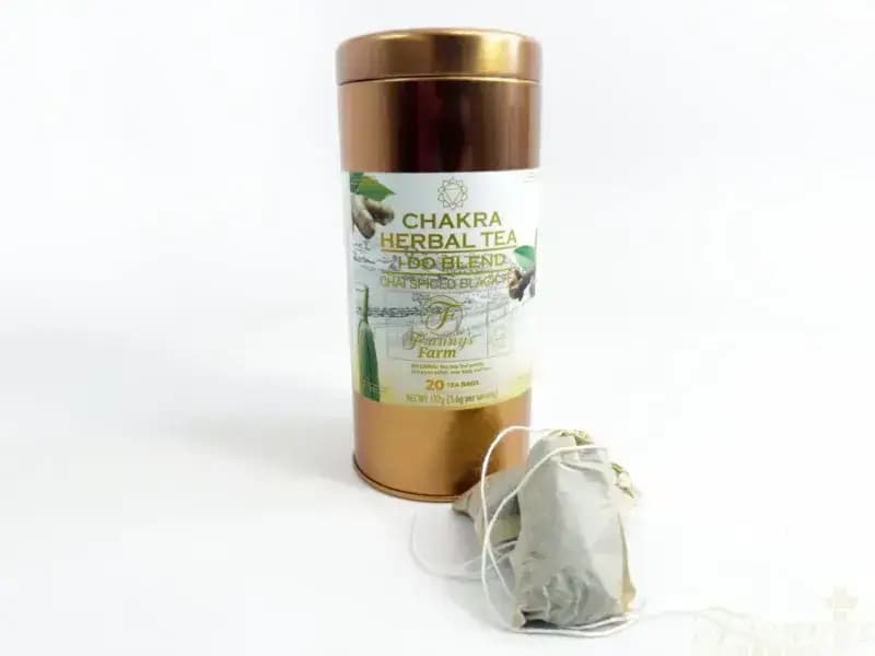 Franny's Farm Chakra Tea- "I DO" Golden Chai image 6