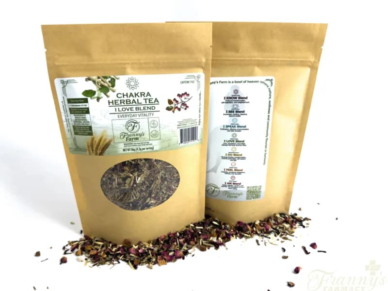 Franny's Farm Chakra Tea- "I LOVE" Everyday Wellness image 5