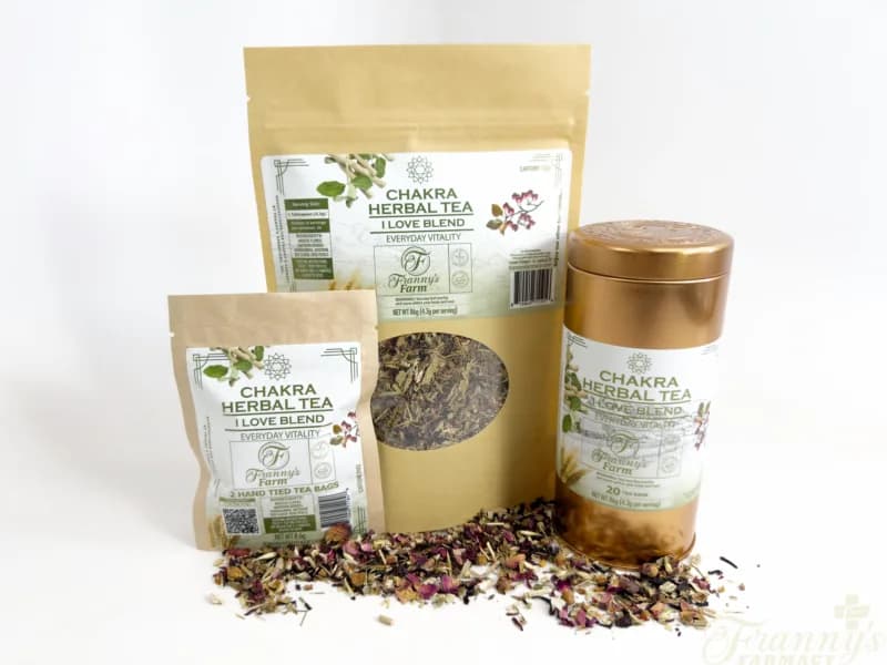 Franny's Farm Chakra Tea- "I LOVE" Everyday Wellness image 3