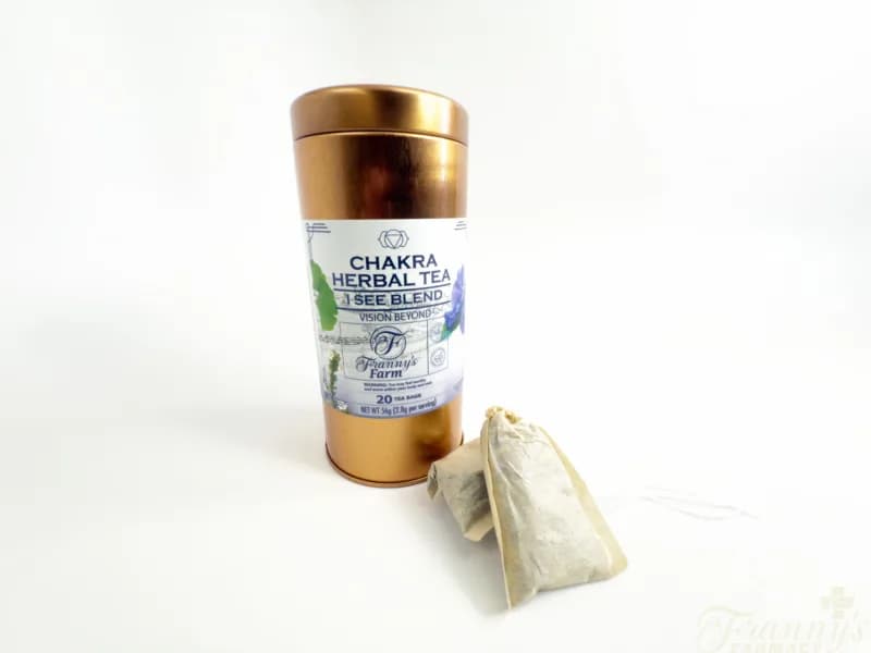 Franny's Farm Chakra Tea-"I SEE" Vision Beyond image 6