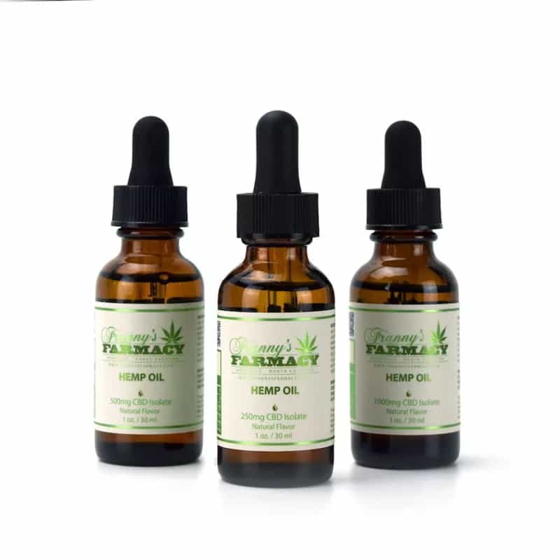 Hemp Oil Tincture - Pure CBD Isolate