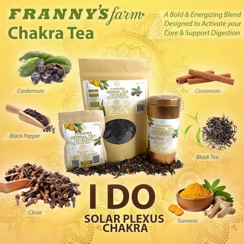 Franny's Farm Chakra Tea- "I DO" Golden Chai