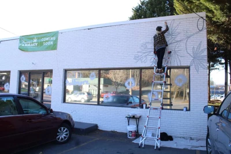 Franny's Farmacy 2/2/22 Grand Opening in Asheville’s South Slope District