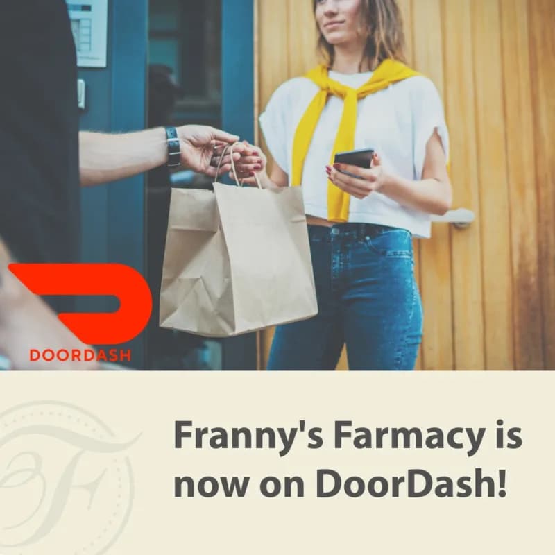 🚗💨 Franny’s Farmacy Is Now on DoorDash: Same-Day Wellness, Delivered
