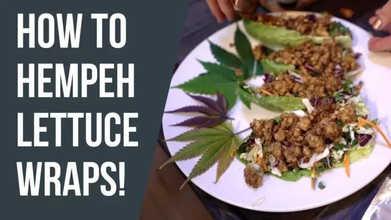 How To Make Hempeh Lettuce Wraps with Chef Frank
