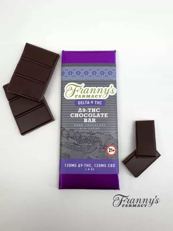 Franny's Original D9 Chocolate Bar (240mg)