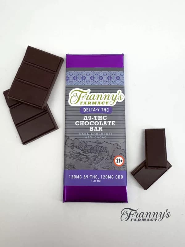 Franny's Original D9 Chocolate Bar (240mg)