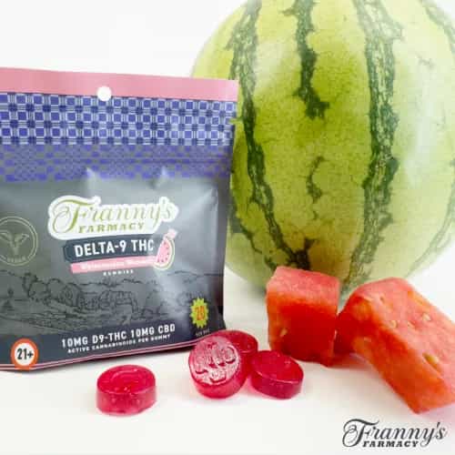 Watermelon Wonder Delta-9 THC Gummies – Now Vegan + No Melt